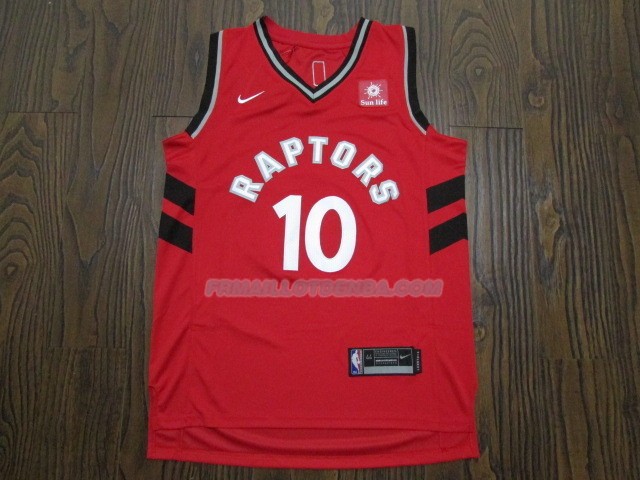 Maillot Basket Authentique Toronto Raptors DeRozan 2017-18 10 Rouge